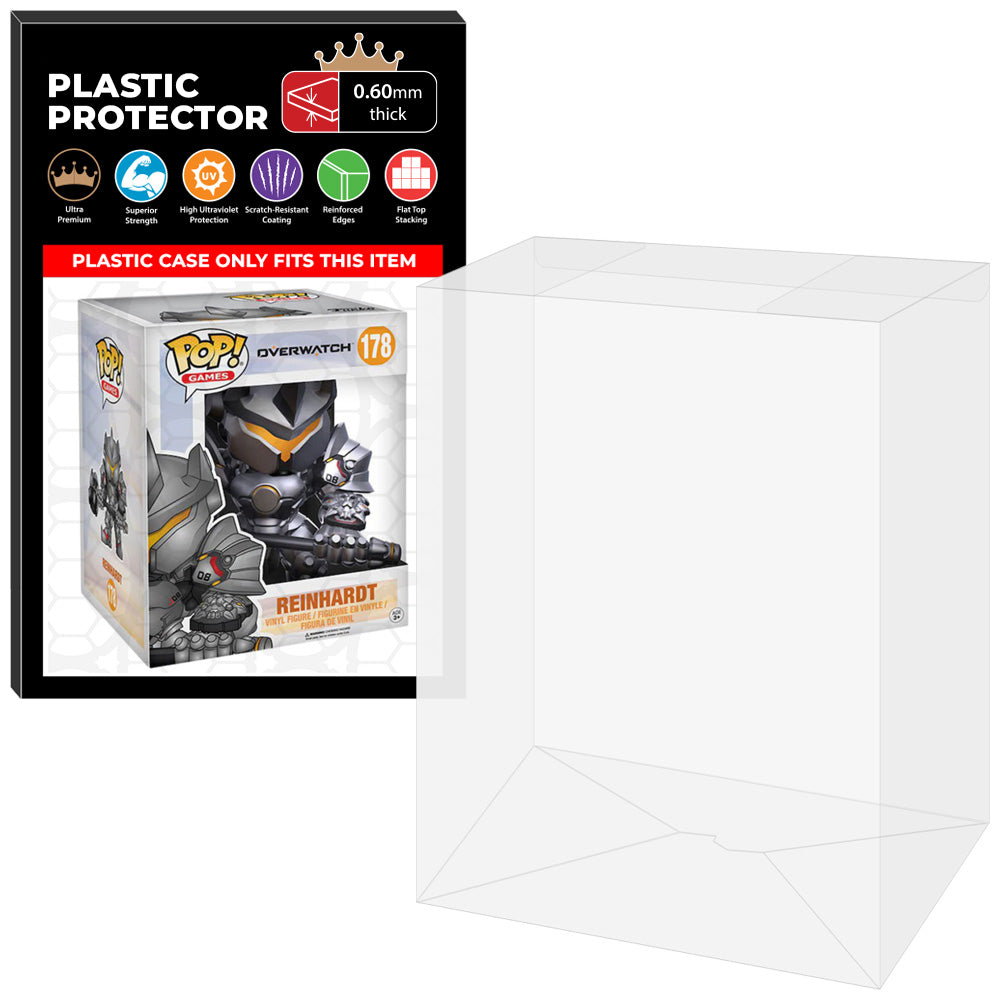 Pop Protector for 6 inch Reinhardt Coldhardt NYCC #400 Super Funko Pop