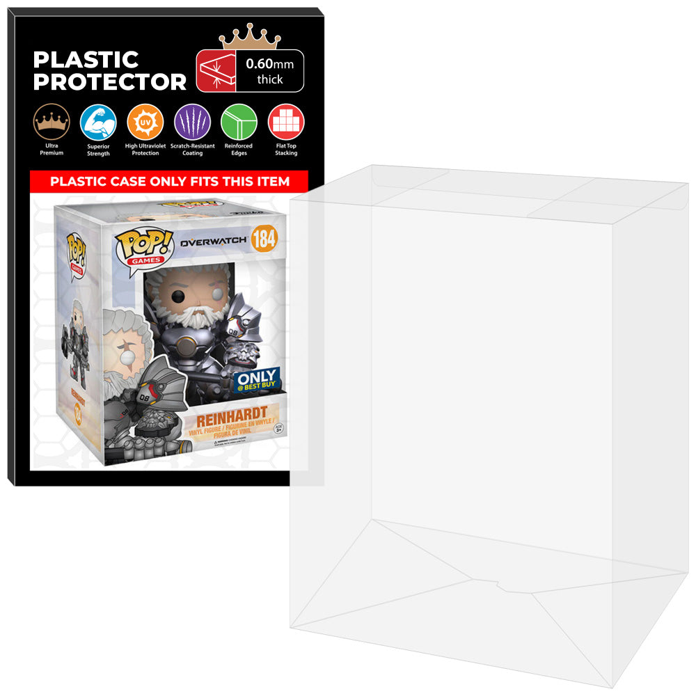 Pop Protector for 6 inch Reinhardt Coldhardt NYCC #400 Super Funko Pop