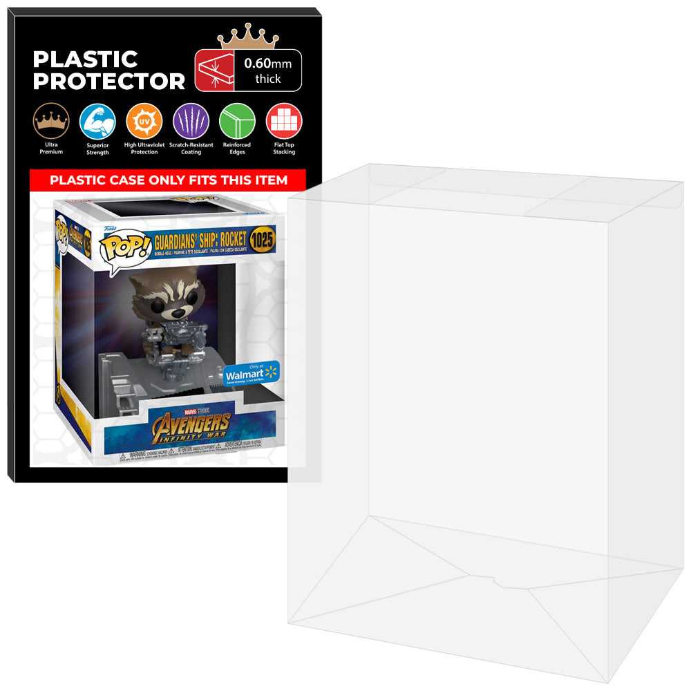 Pop Protector for Guardians Ship Rocket in Benatar #1025 Funko Pop Deluxe