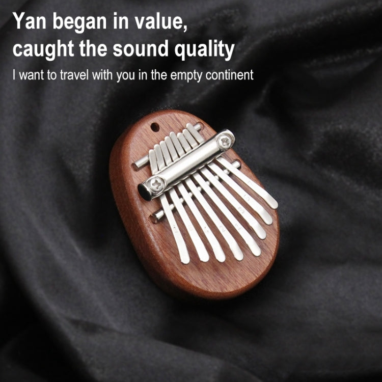 Mini 8 Tone Thumb Piano Kalimba Musical Instruments, Random Packaging(Acrylic Bear)