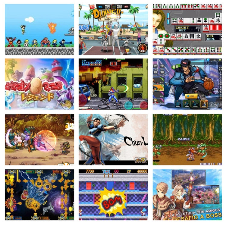 X20 mini Classic Games Handheld Game Console with 4.3 inch Screen & 8GB Memory(Yellow)