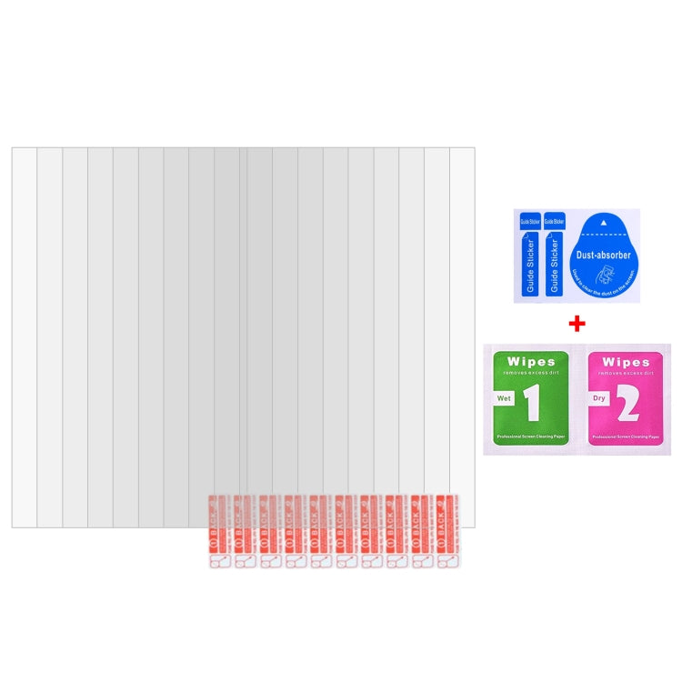 50 PCS 0.26mm 9H 2.5D Tempered Glass Film For Steam Deck Game Console