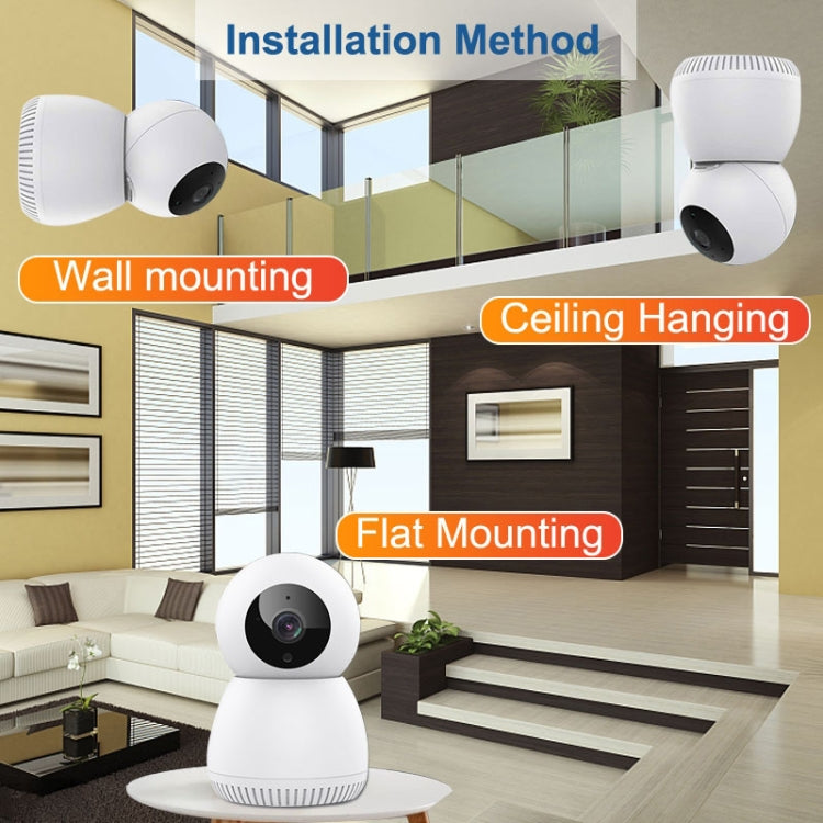 Y8 3MP Indoor HD Surveillance WiFi Pan-tilt Camera(UK Plug)
