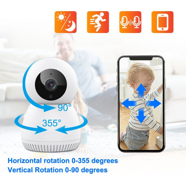 Y8 3MP Indoor HD Surveillance WiFi Pan-tilt Camera(UK Plug)