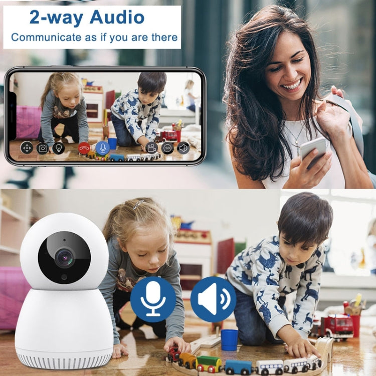 Y8 3MP Indoor HD Surveillance WiFi Pan-tilt Camera(UK Plug)