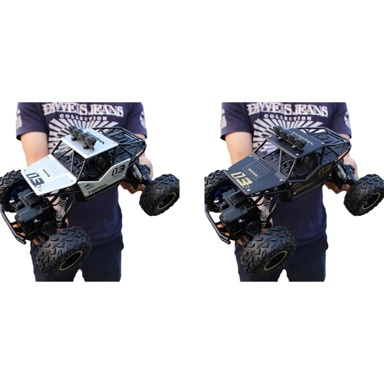 2.4GHz 4WD Double Motors Off-Road Climbing Car Remote Control Vehicle, Model:6141(Silver)