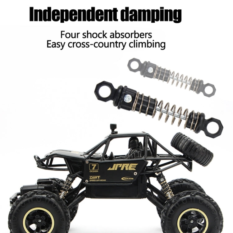 2.4GHz 4WD Double Motors Off-Road Climbing Car Remote Control Vehicle, Model:6141(Black)