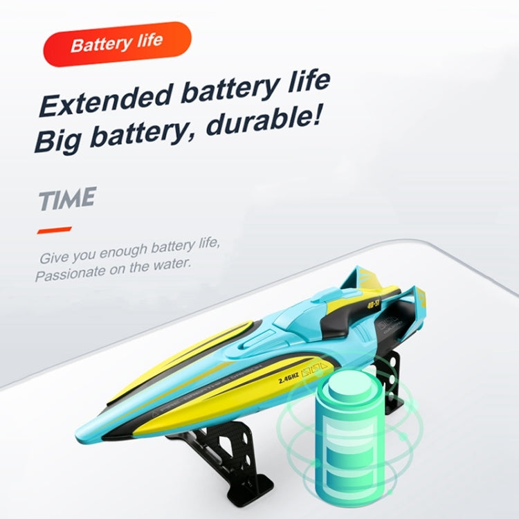 S1 2.4Ghz High-Speed Remote Control Racing Ship RC Boat(Silver)