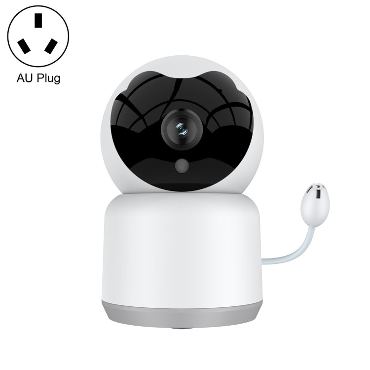 YT51 1920x1080 Home Baby Wireless Camera, Support Infrared Night Vision / Baby Crying Detection, with Temperature and Humidity Sensor, AU Plug(White)