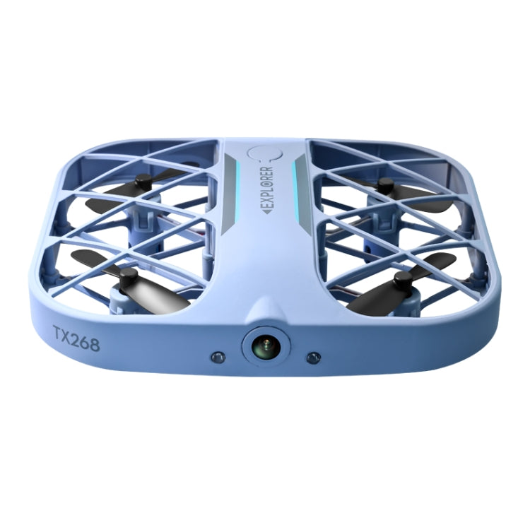 JJR/C H107 4K Grid Mini Pocket Small Quadcopter(Blue)