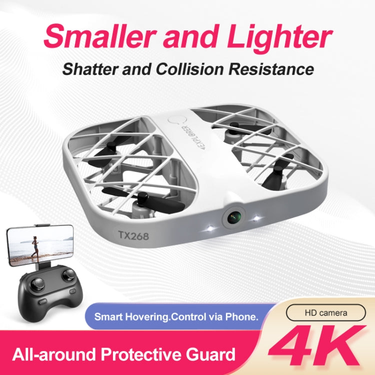 JJR/C H107 4K Grid Mini Pocket Small Quadcopter(Blue)