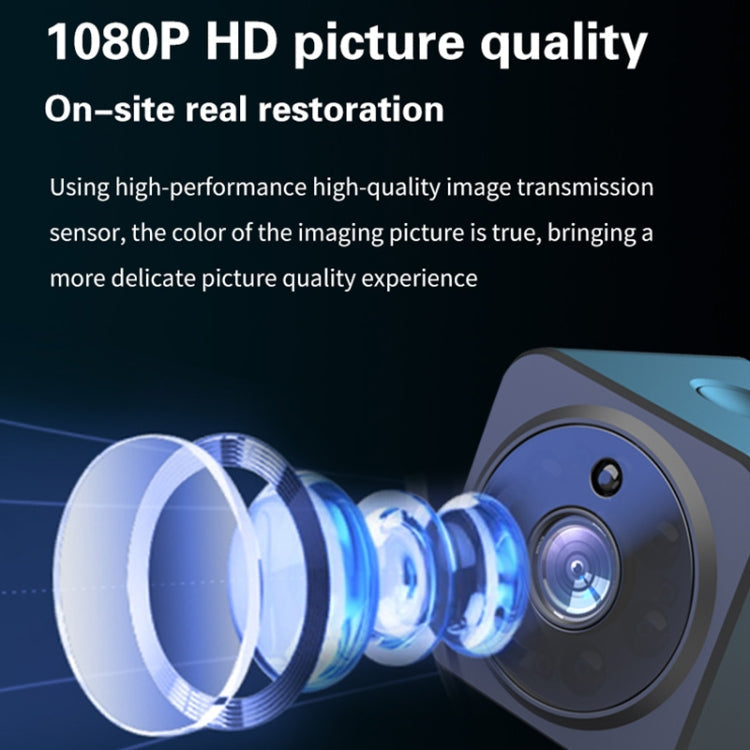 AS02 Home Security Infrared Night Vision Wireless Voice Intercom Small Camera