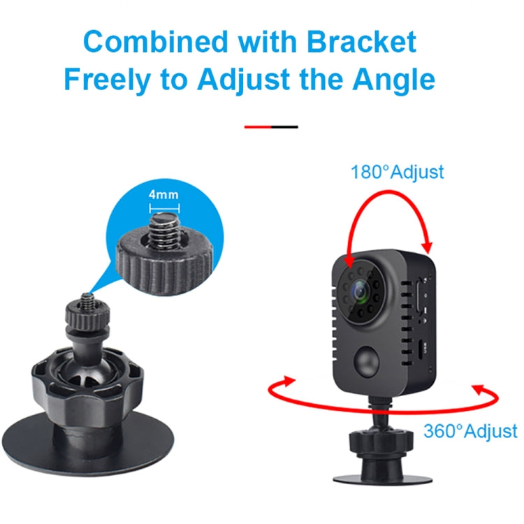 HD 1080P Infrared Night Vision Surveillance Monitor Camera(Black)