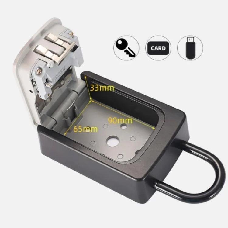 KS6500 Installation-free Hanging Decoration Key Password Box(Blue)