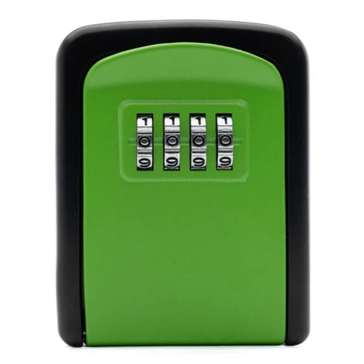 G9 4-digit Password Aluminum Alloy Key Storage Box(Green)