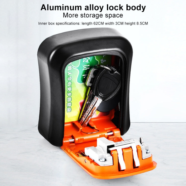 G12 Nail Free Installation Password Key Storage Box(Red)