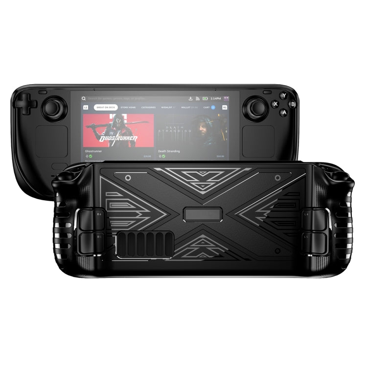For Steam Deck TPU Game Console Case(Black)