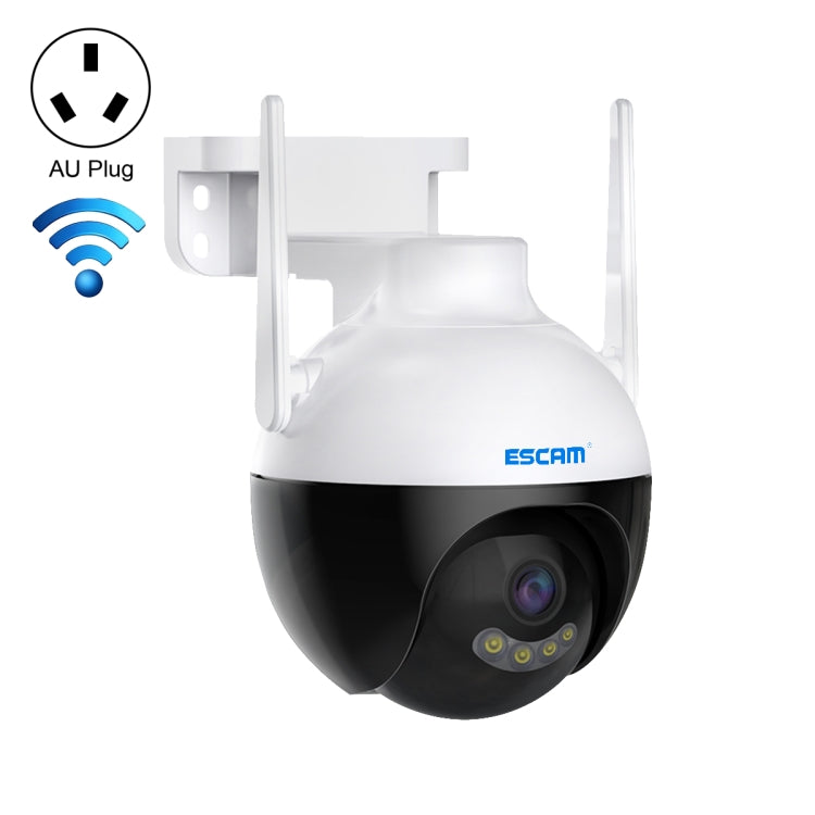ESCAM QF300 4MP Smart WiFi IP Camera Support AI Humanoid Detection/Auto Tracking/Cloud Storage/Two-way Voice Night Vision, Plug Type:AU Plug