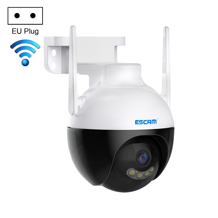 ESCAM QF300 4MP Smart WiFi IP Camera Support AI Humanoid Detection/Auto Tracking/Cloud Storage/Two-way Voice Night Vision, Plug Type:EU Plug