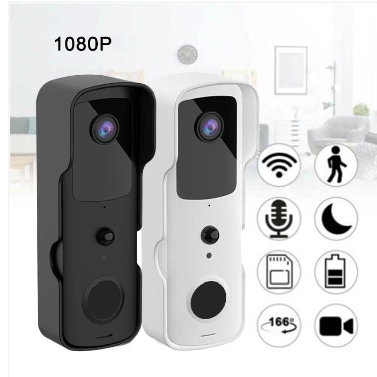 T30 Tuya Smart WIFI Video Doorbell Support Two-way Intercom & Night Vision(Black)