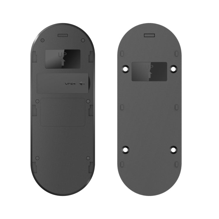 W3 150 Degree Wide Angle 1080P Smart Doorbell Set(Black)