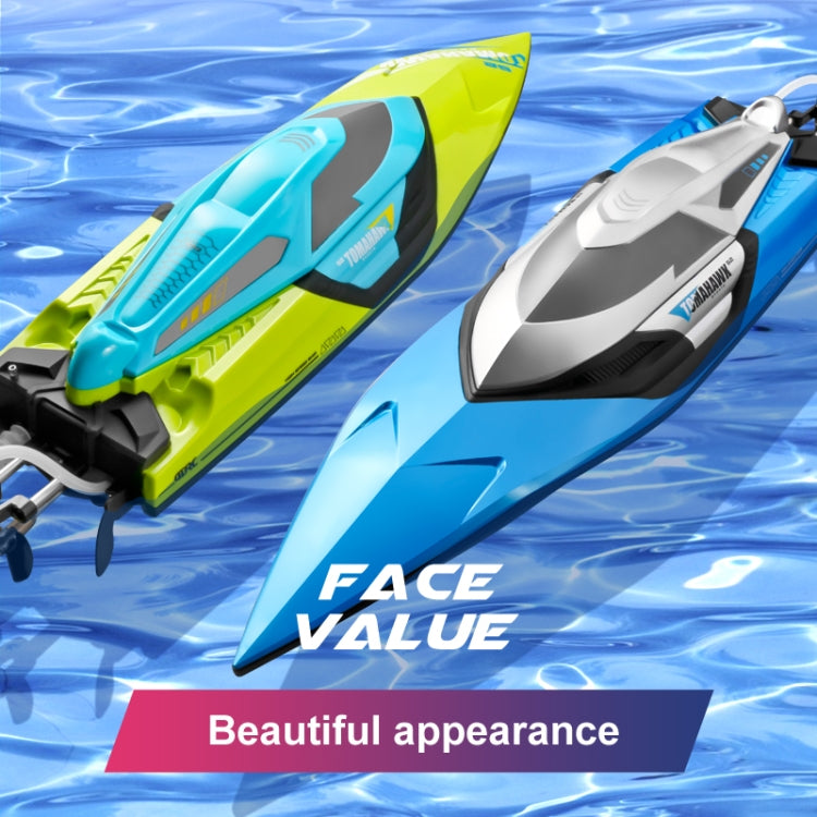 S2 Waterproof High Speed RC Speedboat Toy Boat(Blue)