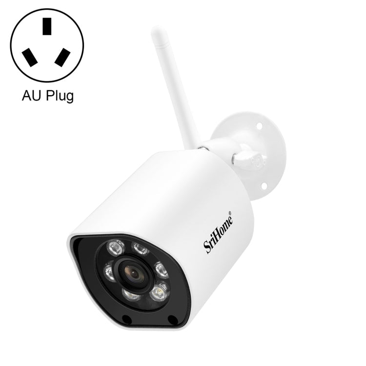 SriHome SH034C 4.0MP AI Humanoid Tracking WiFi Outdoor Surveillance Camera(AU Plug)