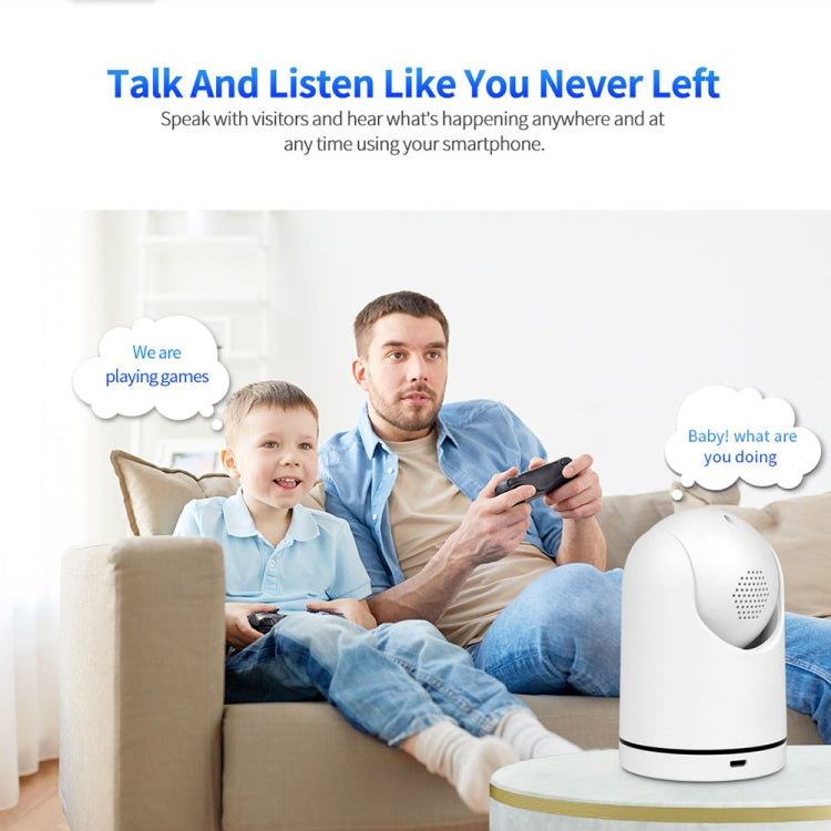 SriHome SH042 2.0MP 1080P HD AI WiFi Pan-tilt Surveillance Camera(EU Plug)