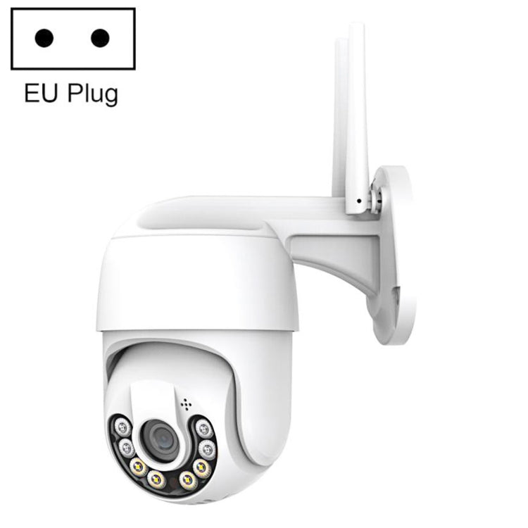 QX59 1920 x 1080P HD 2MP Wireless WiFi Smart Surveillance Camera Support Night Vision & Motion Detection & Two-way Audio & TF Card, Specification:EU Plug