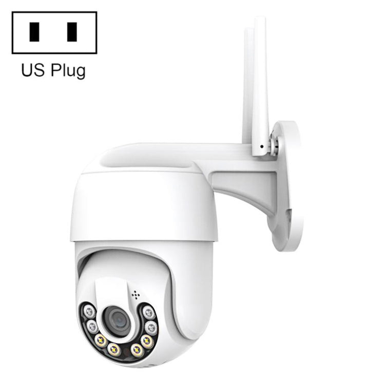 QX59 1920 x 1080P HD 2MP Wireless WiFi Smart Surveillance Camera Support Night Vision & Motion Detection & Two-way Audio & TF Card, Specification:US Plug