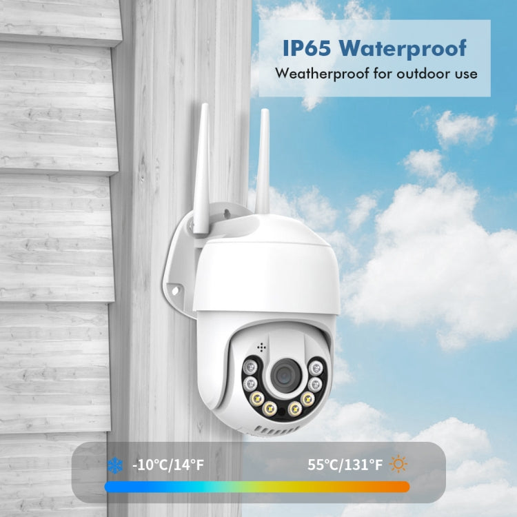 QX59 1920 x 1080P HD 2MP Wireless WiFi Smart Surveillance Camera Support Night Vision & Motion Detection & Two-way Audio & TF Card, Specification:AU Plug