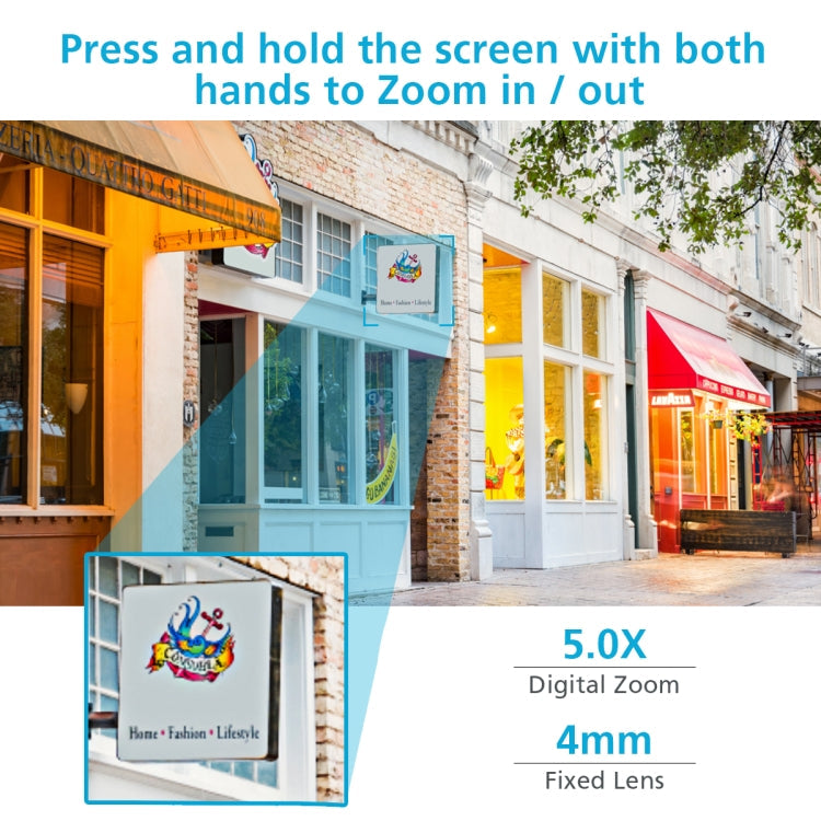 A18 4MP HD Wireless WiFi Smart Surveillance Camera, Specification:EU Plug