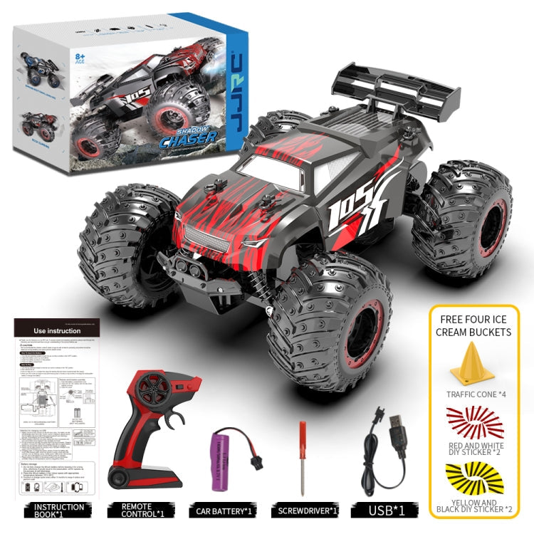 JJR/C Q105 2.4G RC Electric Climbing Off-Road Vehicle(Black Red)