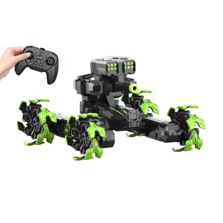DM-528 Four-wheel Battle Blooming Tire Spray Remote Control Car, Specification:Single Control Water Bomb(Green)