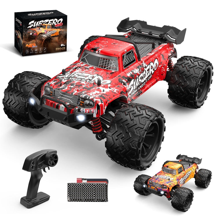 9500E 1:16 Full Scale Remote Control 4WD High Speed Car(Red)