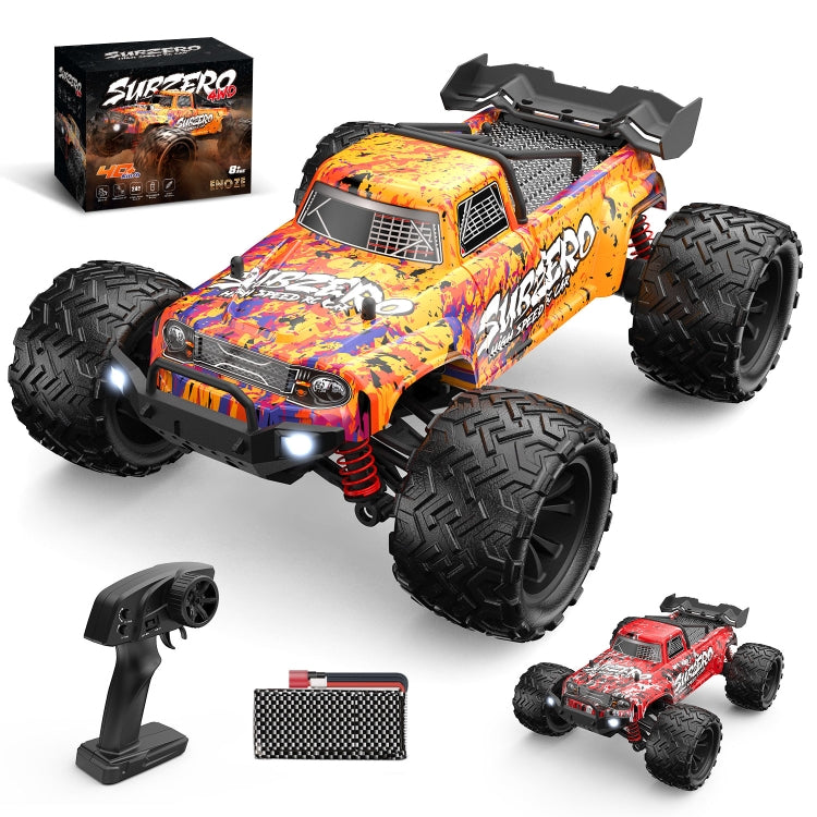 9500E 1:16 Full Scale Remote Control 4WD High Speed Car(Orange)