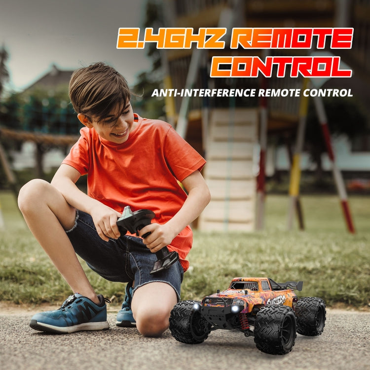 9500E 1:16 Full Scale Remote Control 4WD High Speed Car(Orange)