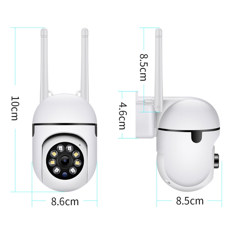 A7 1080P HD Wireless WiFi Smart Surveillance Camera Support Night Vision / Two Way Audio without Memory