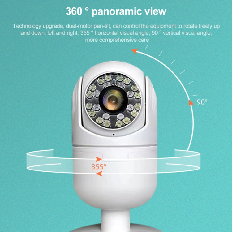 YT53 3MP Indoor HD Surveillance Wireless PTZ Camera, Specification:EU Plug