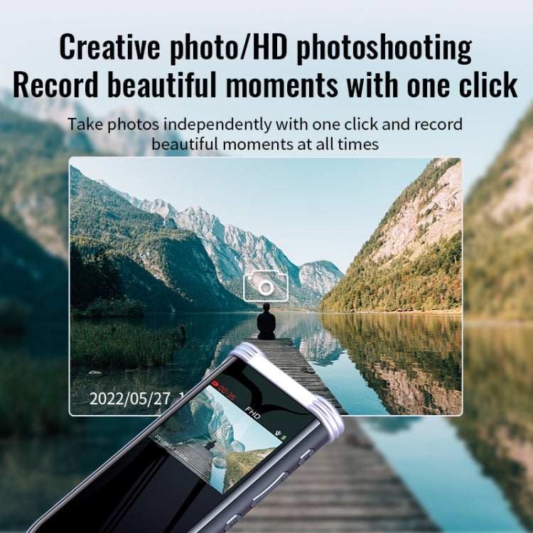 JNN V20 1080P HD Video Motion Detection Recorder, Capacity:16GB(Silver Black)