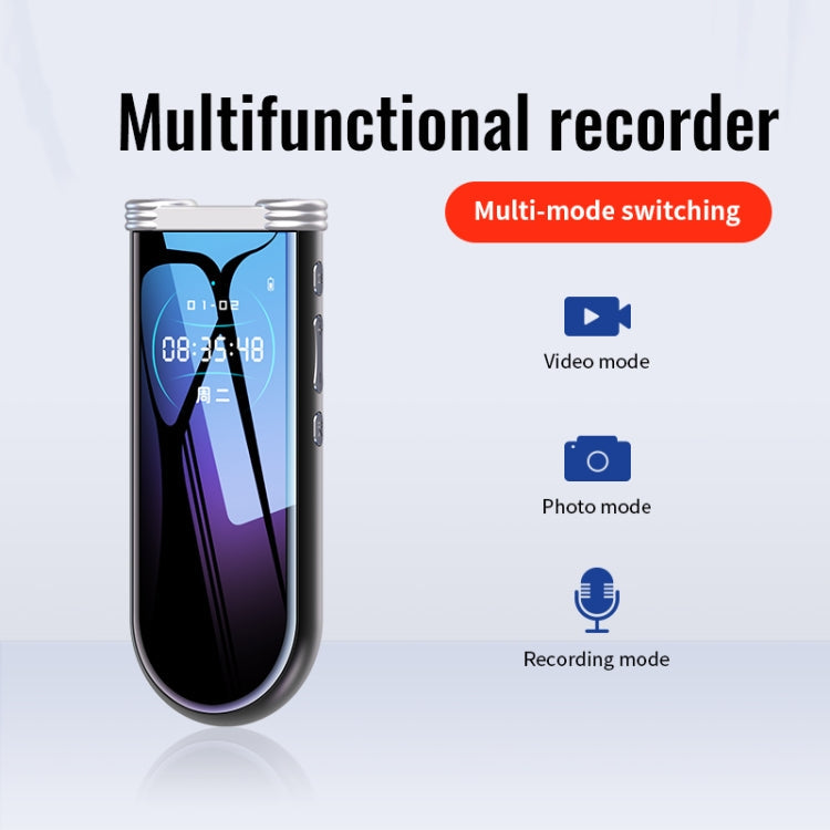 JNN V20 1080P HD Video Motion Detection Recorder, Capacity:256G(Silver Black)