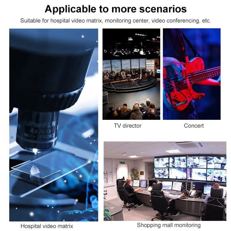 BNC Male To 6.35mm Plug Connection Cable, Length:3m