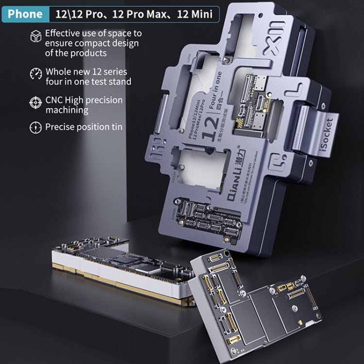 Qianli iSocket Motherboard Layered Test Fixture For iPhone 12 Series