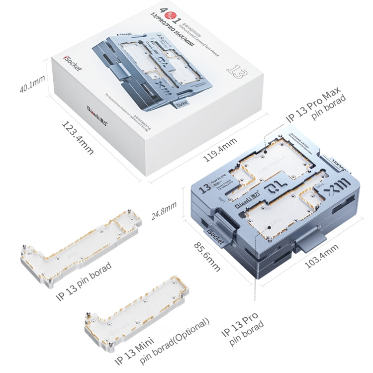 Qianli iSocket Motherboard Layered Test Fixture For iPhone 13 Series