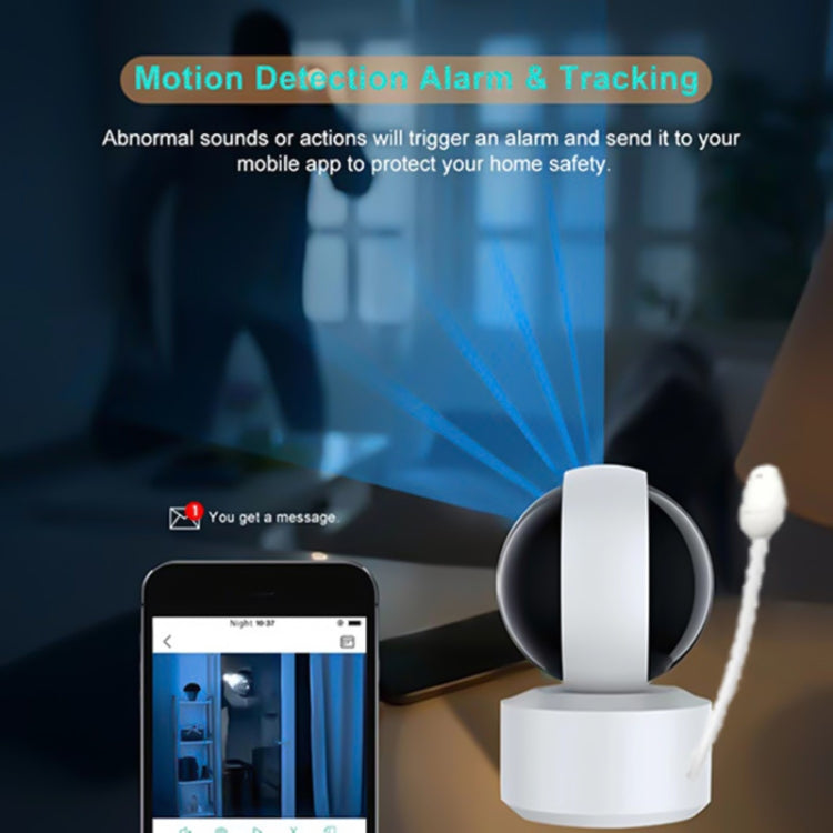 YT50 3MP Smart WIFI PTZ Camera Baby Monitor, Plug:EU Plug