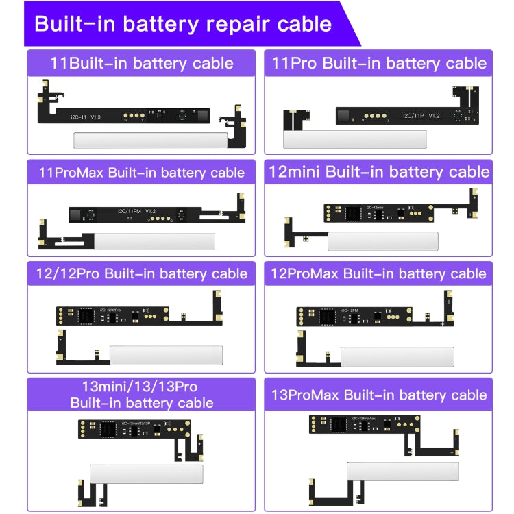 i2C KC01 Multi-function Comprehensive Battery Repair Instrument for iPhone 6-14 Pro Max, Version:Standard Version
