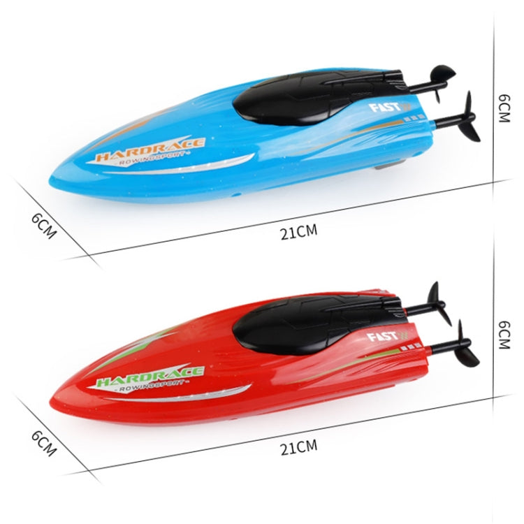 JJR/C S8 2.4G Mini RC Upright High Speed Stunt Boat(Blue)