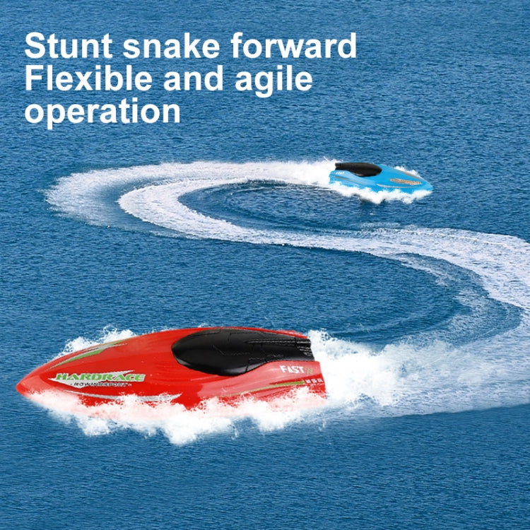 JJR/C S8 2.4G Mini RC Upright High Speed Stunt Boat(Blue)