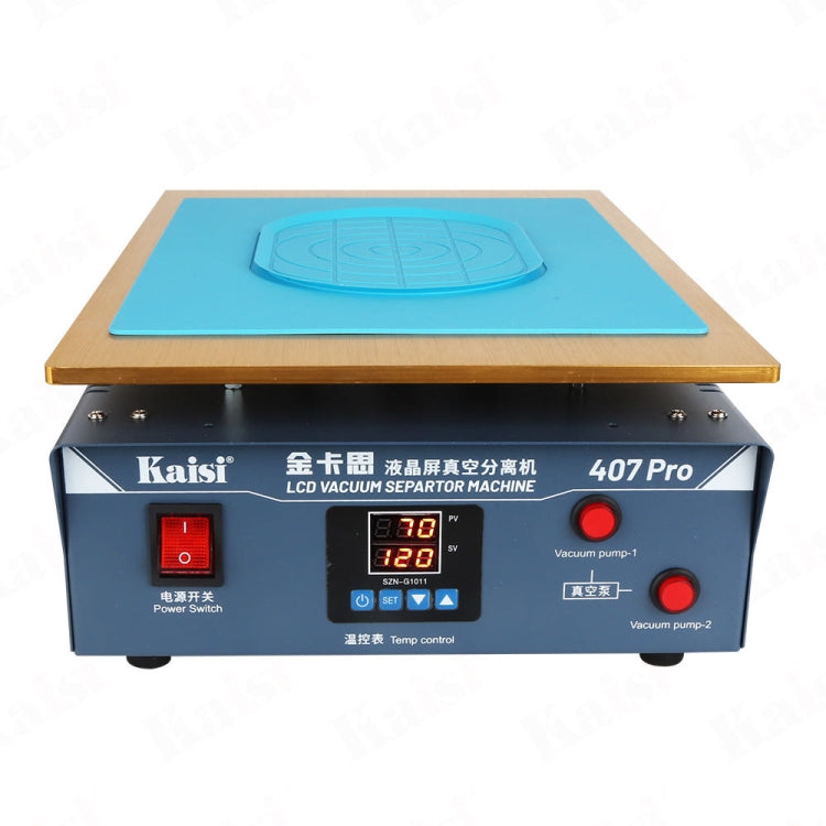 Kaisi 407 Pro 17 inch Dual Vacuum Pump LCD Screen Separator Machine(UK Plug)
