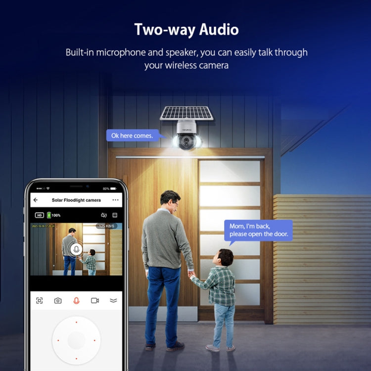 SHIWOJIA IP66 Waterproof 4G 3MP Solar Dome IP Camera, Two-way Audio & PIR Motion Detection & Night Vision, Version:US(White)